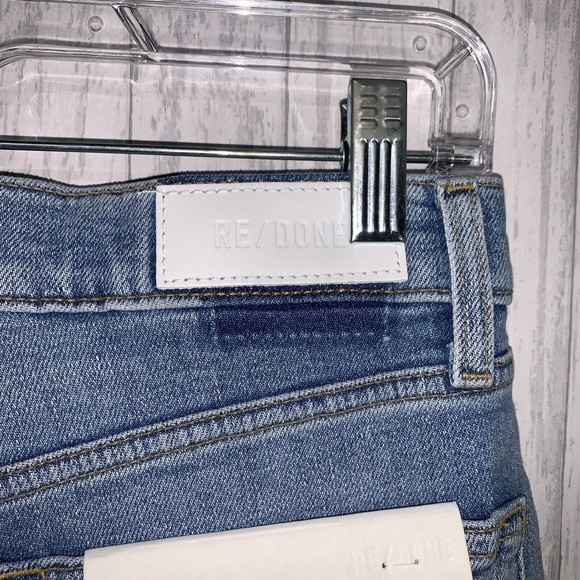 Womens Size 29 REDONE 90’s High Rise Ankle Crop NWT - Picture 9 of 11